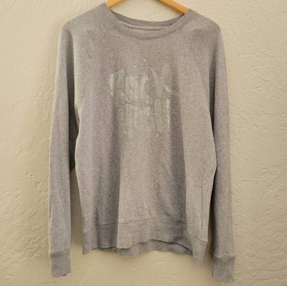 Zadig & Voltaire Rock & Roll Studded Sweatshirt Medium - Picture 1 of 6